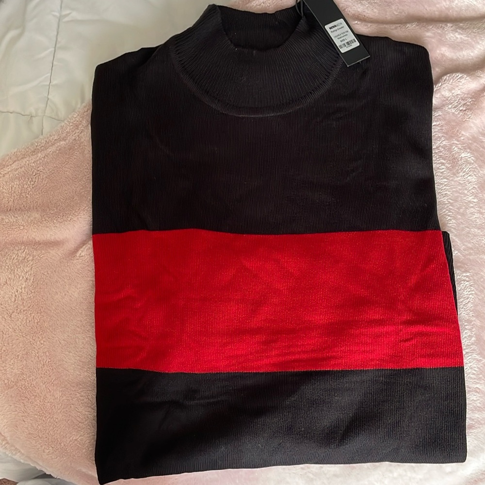 FashionNova Men Mock Neck Sweater